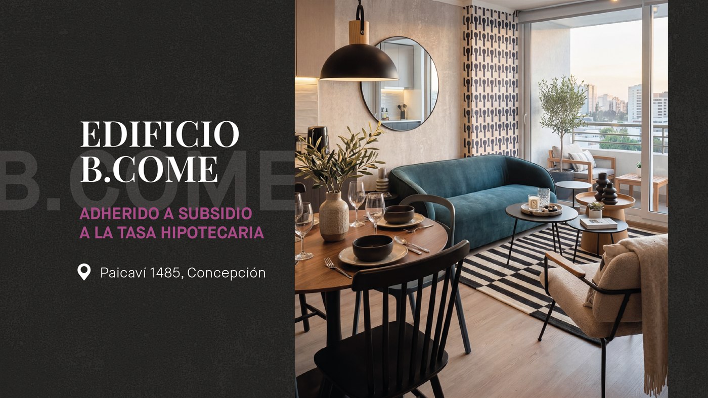 Edificio B.COME de Inmobiliaria Leon en Concepcion